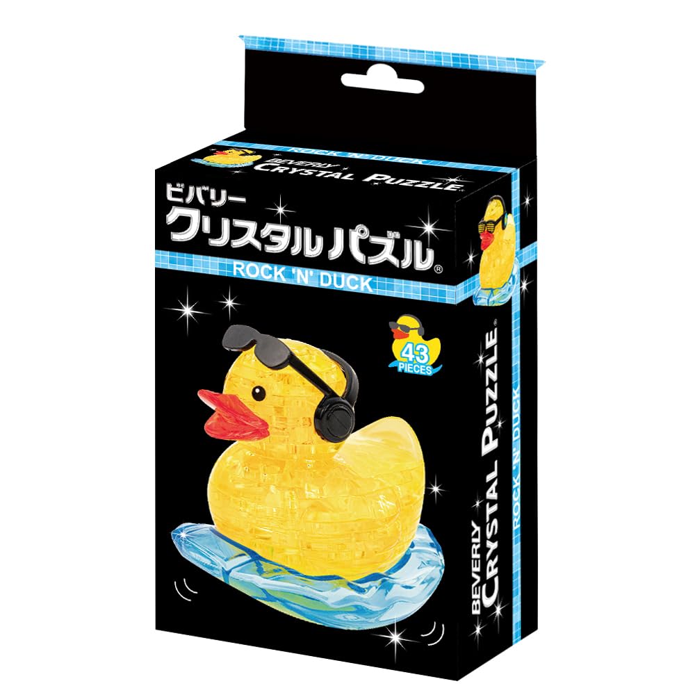 Amazon | ビバリー 43ピース クリスタルパズル ロックン ダック 50317